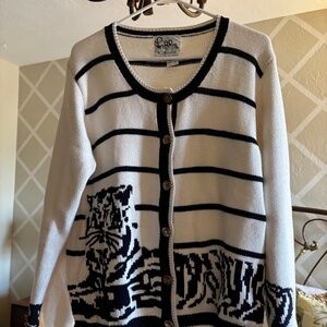 Vintage Lilly Pulitzer Cardigan Sweater size M